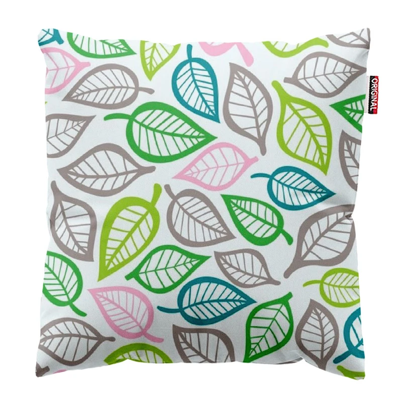 کوسن پاد آفرین طرح برگ کد 2042 سایز 30*30 سانتی متر