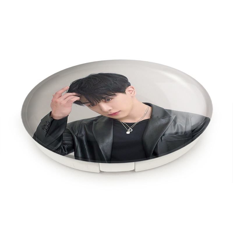 آینه جیبی خندالو طرح ونهو گروه مانستا اکس Monsta X مدل تاشو کد 21196