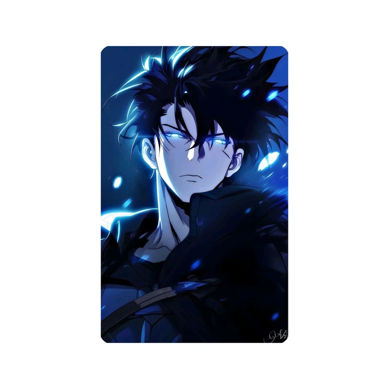 استیکر کارت مدل سام نگار طرح سولو لولینگ سونگ جین وو solo leveling sung jin woo کد SP1922