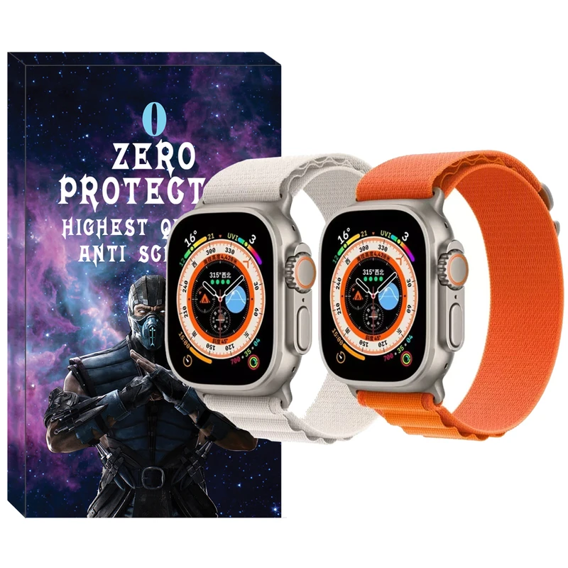 بند زیرو مدل Alpine Various Color مناسب برای اپل واچ 42 / 44 / 45 / 49 میلی متر مجموعه دو عددی