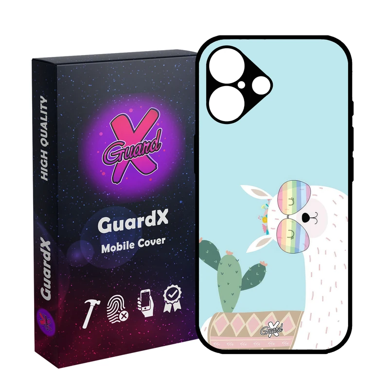 کاور گارد ایکس طرح لاما مدل 10644 مناسب برای گوشی موبایل اپل iPhone 16
