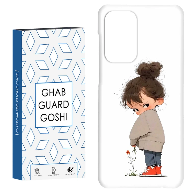 کاور قاب گارد گوشی طرح دختر ملوس کد Dimo-967 مناسب برای گوشی موبایل سامسونگ Galaxy A52 / a52s