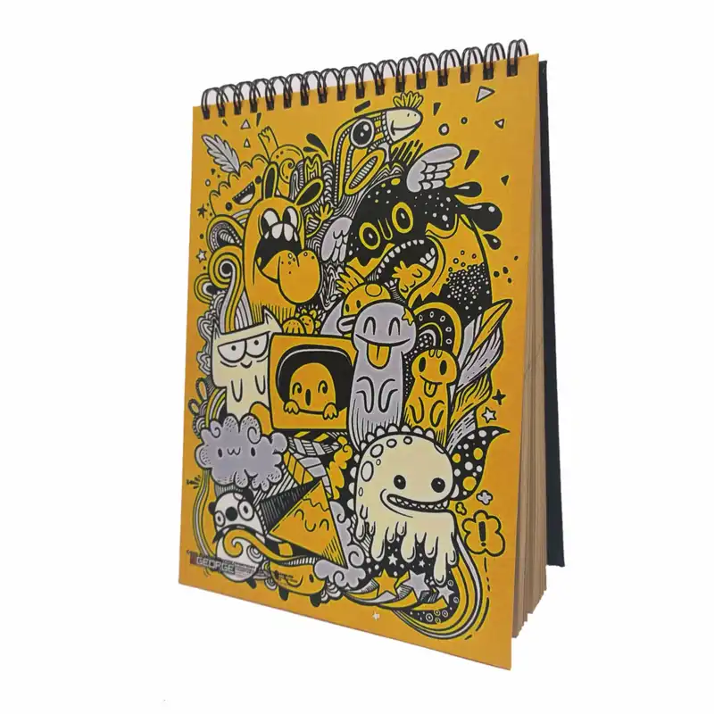 دفتر نقاشی لنکامر مدل کارتنی کد A5-275zrd