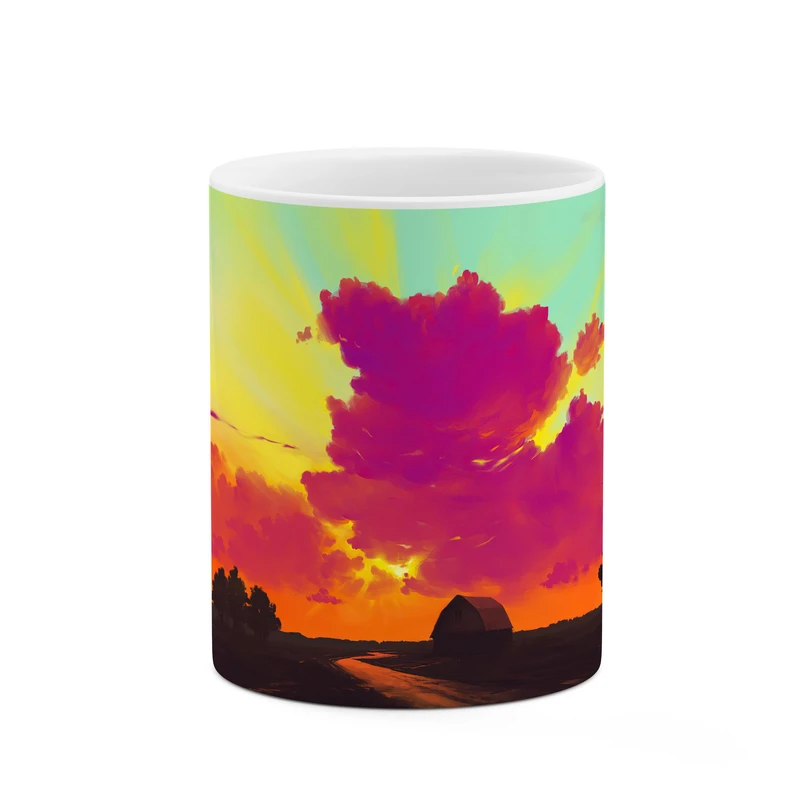 ماگ کاکتی طرح خانه کد mgp11152