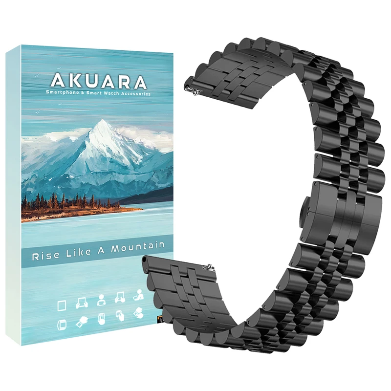 بند آکوآرا مدل 5Bead-RLX مناسب برای ساعت هوشمند گارمین Vivoactive / Vivoactive 3 / Vivoactive HR / Luxe / Venu SQ 20mm