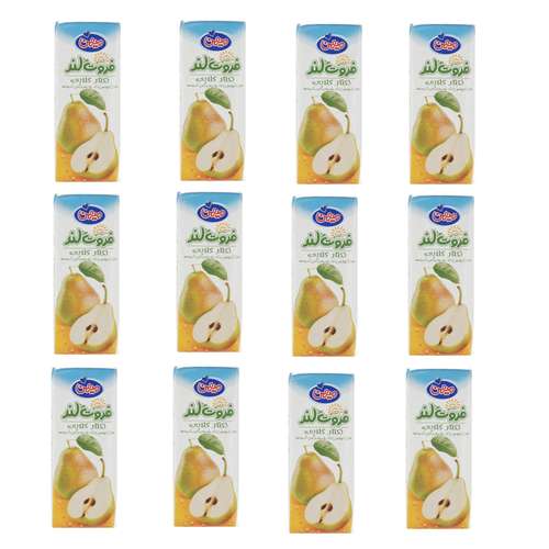 آبمیوه گلابی میهن - 200 میلی لیتر بسته 12عددی