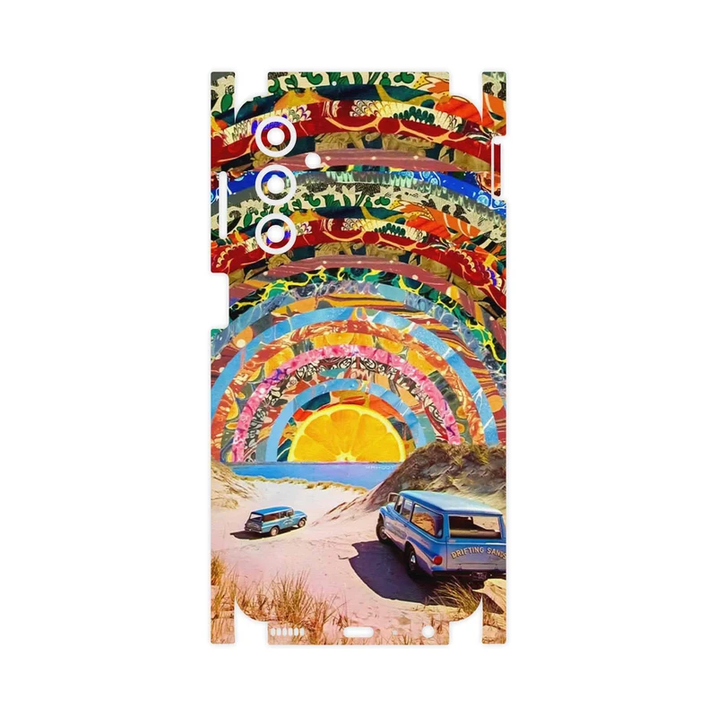 برچسب پوششی ماهوت مدل Collage of Orange Sky-FullSkin مناسب برای گوشی موبایل سامسونگ Galaxy M34 5G