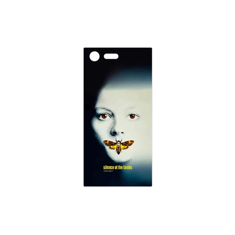 برچسب پوششی ماهوت مدل Silence of the Lambs مناسب برای گوشی موبایل سونی Xperia X Compact