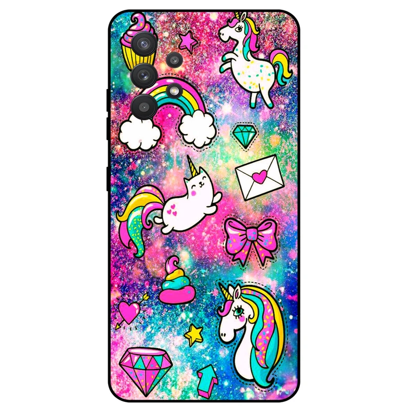 کاور مگافون طرح تک شاخ مدل 8155 مناسب برای گوشی موبایل سامسونگ Galaxy A32 4G        