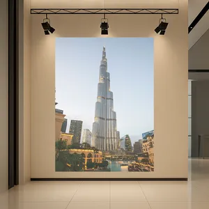 پوستر طرح آسمان خراش مدل برج خلیفه کد AR3058971