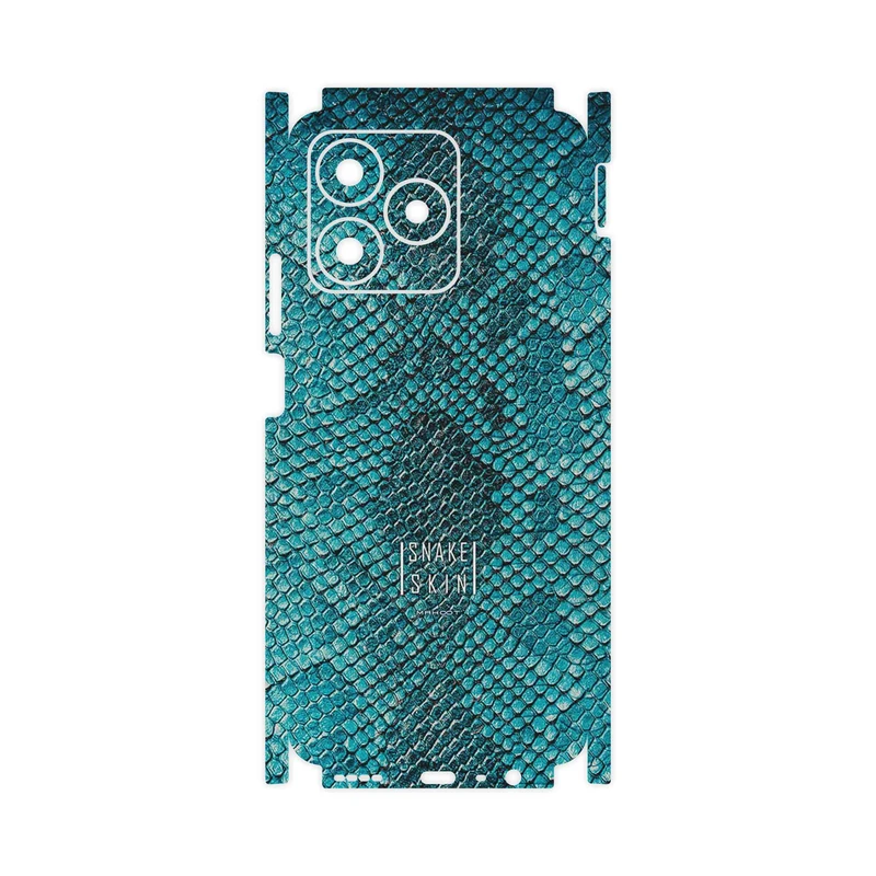 برچسب پوششی ماهوت مدل Blue Snake Skin-FullSkin مناسب برای گوشی موبایل ریلمی C53