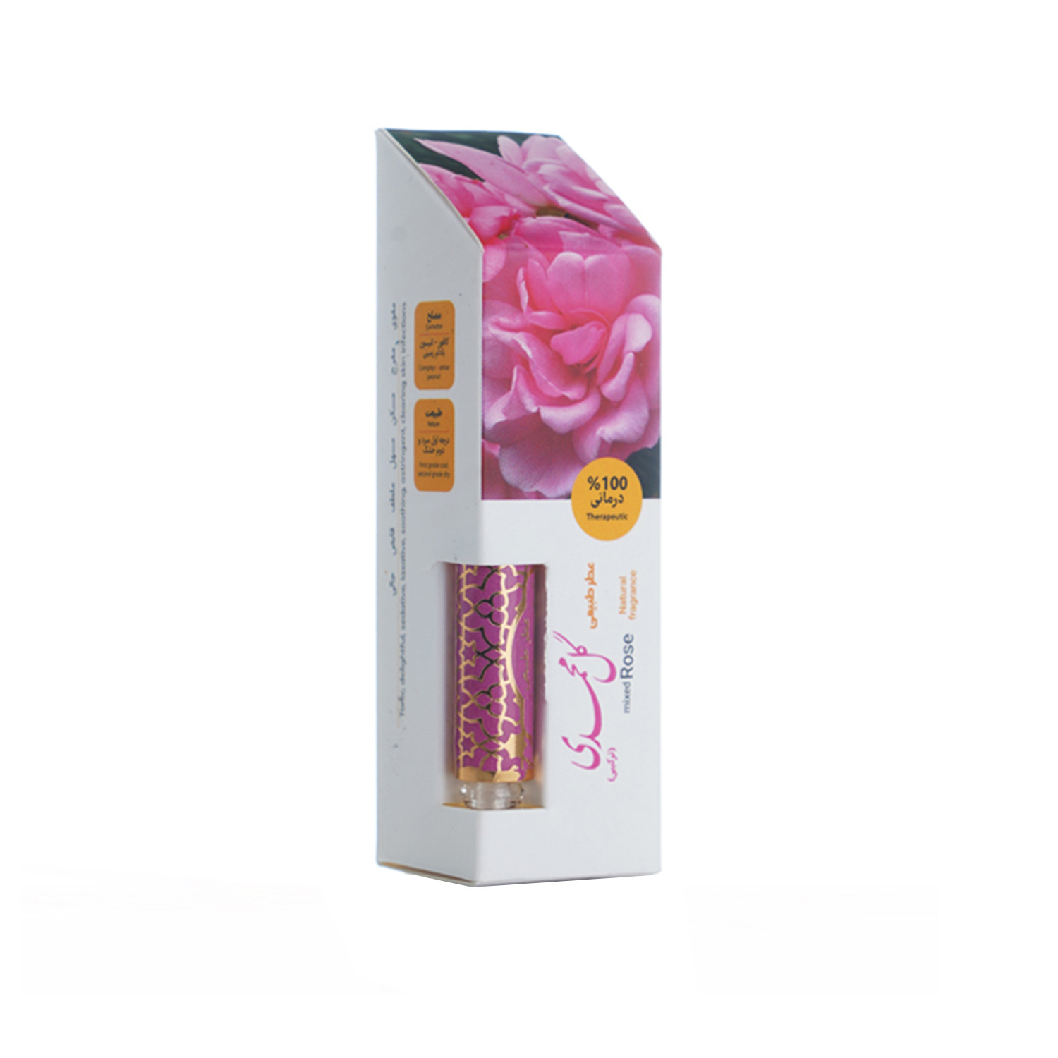 عطر جیبی مرهم طبیب مدل گل محمدی حجم 1 میلی لیتر عطر جیبی مرهم طبیب مدل گل محمدی حجم 1 میلی لیتر