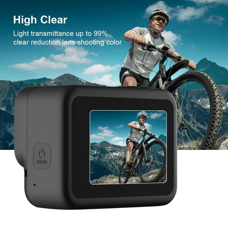 محافظ صفحه نمایش و لنز دوربین پلوز مدل PU422 مناسب برای دوربین ورزشی گوپرو Hero 8