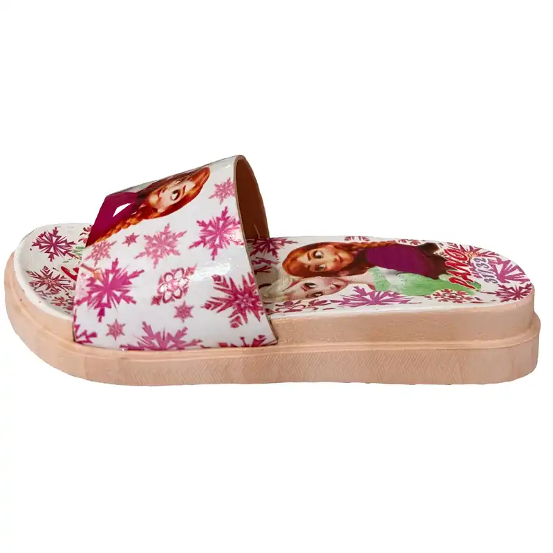 دمپایی دخترانه مدل ملکه یخی کد 827