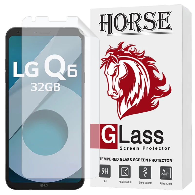 محافظ صفحه نمایش هورس مدل HNMF مناسب برای گوشی موبایل ال جی Q6