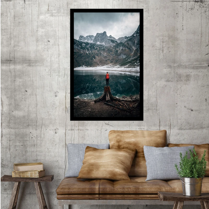 تابلو بکلیت طرح هنری فانتزی منظره طبیعت مدل B-bu1629