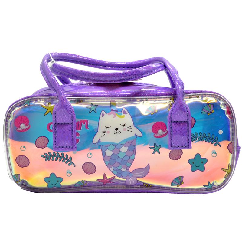 کیف لوازم آرایش زنانه مدل گربه ماهی تک شاخ