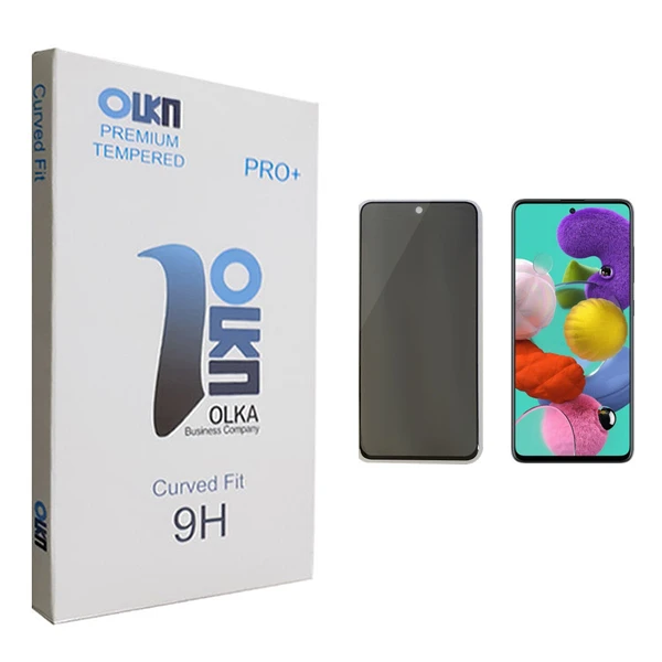 محافظ صفحه نمایش حریم شخصی الکا مدل +PRO مناسب برای گوشی موبایل سامسونگ Galaxy A51