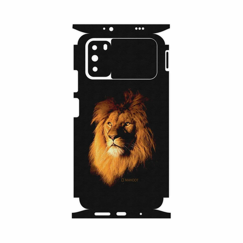 برچسب پوششی ماهوت مدل Lion-FullSkin مناسب برای گوشی موبایل شیائومی Poco M3