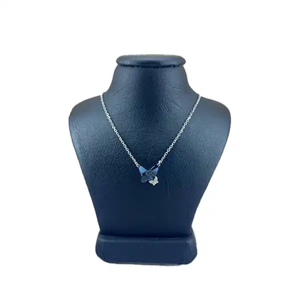 گردنبند نقره زنانه مدل پروانه خاص کد 78874