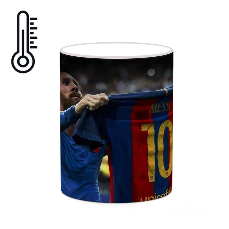 ماگ حرارتی کاکتی طرح Leo Messi لئو مسی مدل mgh42533