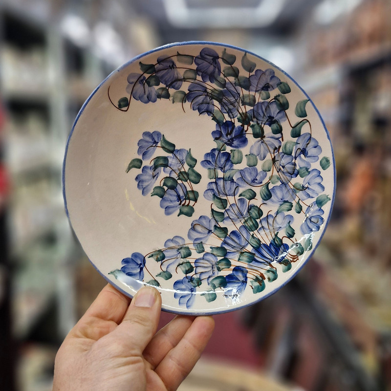 پیش دستی مدل گلدار مجموعه 6 عددی