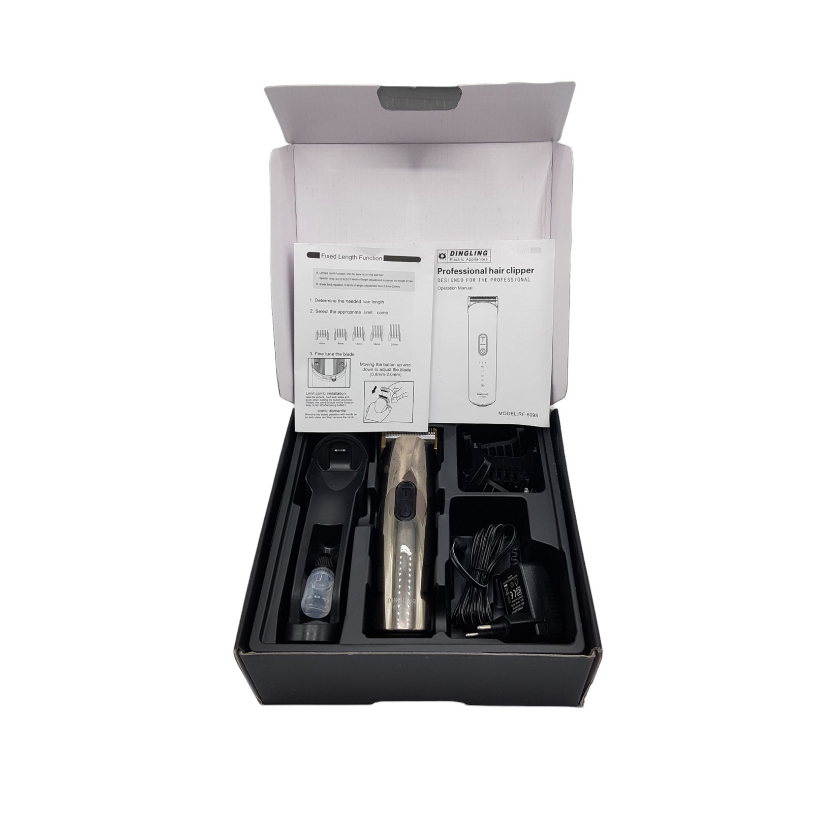 ماشین اصلاح موی سر و صورت دینگ لینگ مدل RF-609S -  - 18