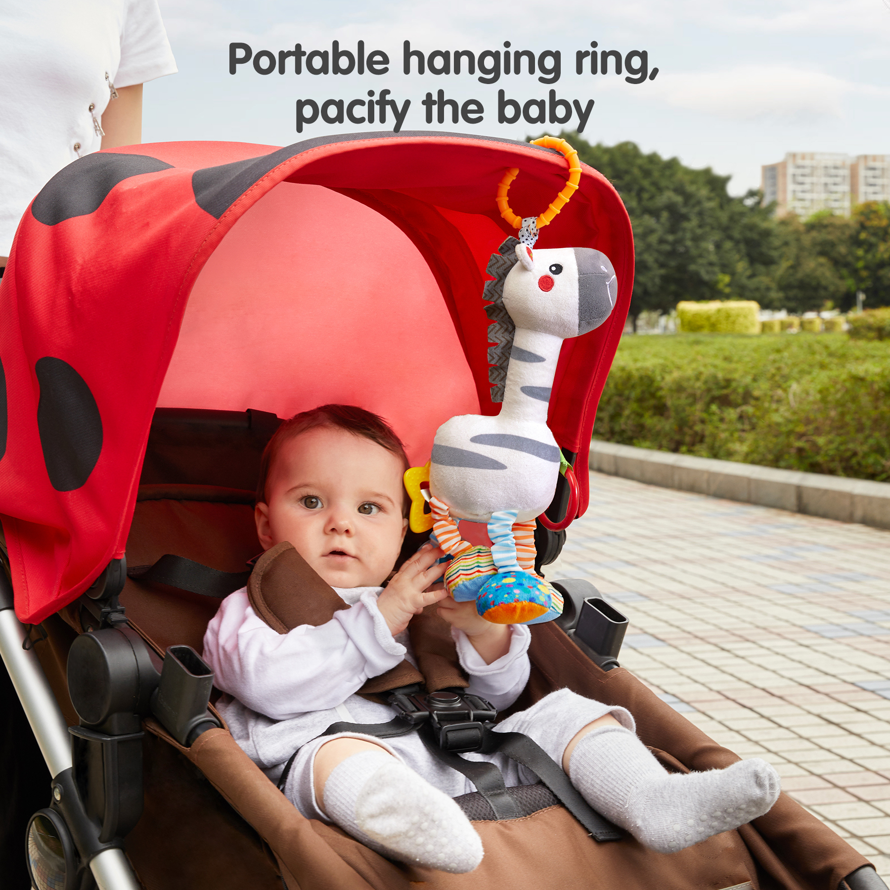 آویز تخت کودک توماما کیدز مدل TM-276 طرح گورخر