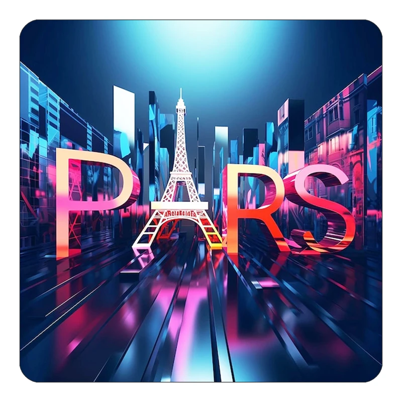 مگنت کاکتی طرح پاریس Paris مدل mp55285