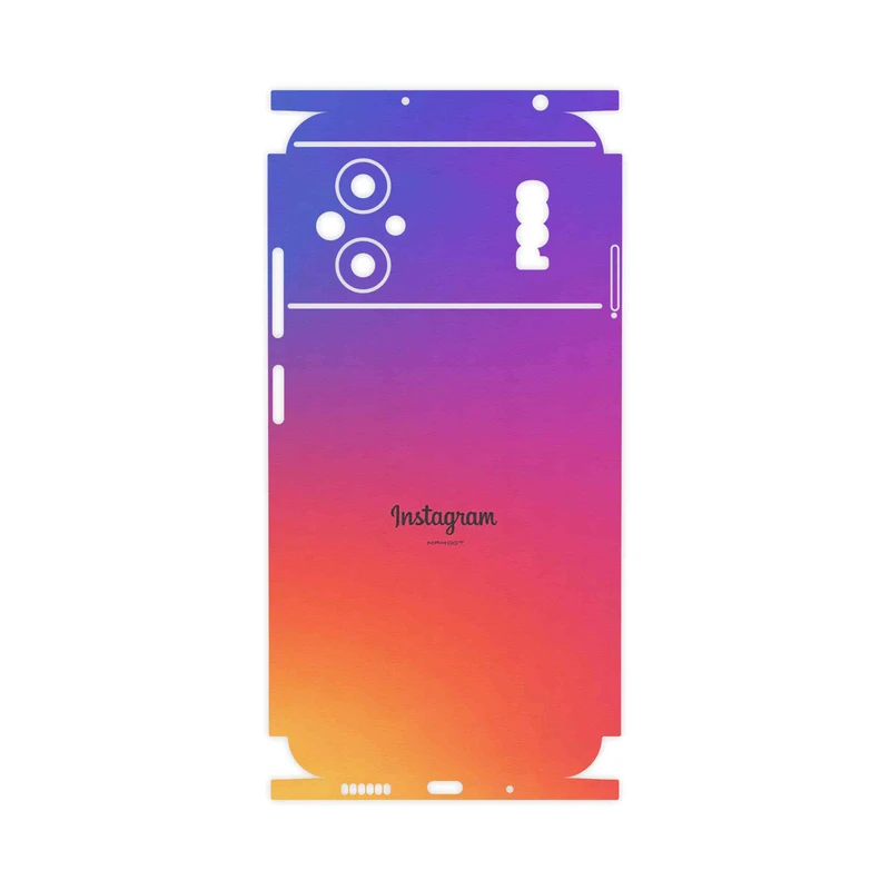 برچسب پوششی ماهوت مدل Instagram-FullSkin مناسب برای گوشی موبایل شیائومی Poco M5