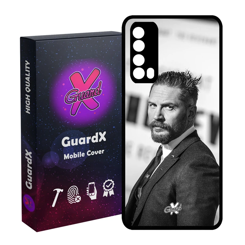 کاور گارد ایکس طرح تام هاردی مدل Glass10140 مناسب برای گوشی موبایل هوآوی Y7A / P Smart 2021