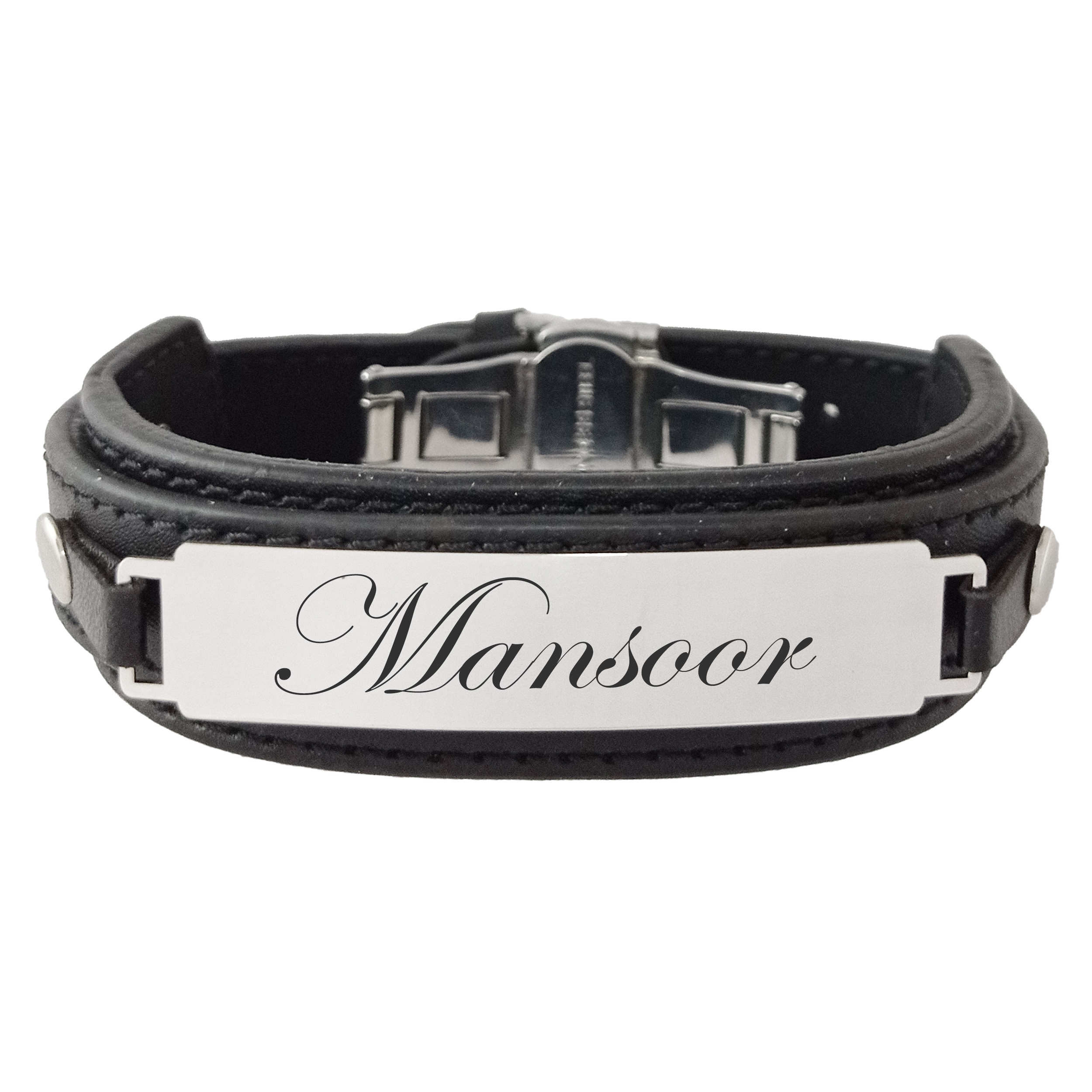 دستبند مردانه ترمه ۱ مدل منصور کد Sam 976