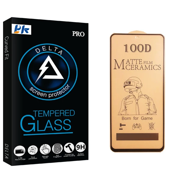 محافظ صفحه نمایش سرامیکی پی کی مدل Delta Glass مناسب برای گوشی موبایل شیائومی Poco X3