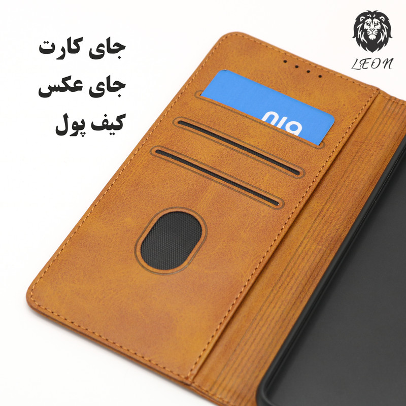کیف کلاسوری لئون مدل Kelasor مناسب برای گوشی موبایل سامسونگ Galaxy A52s 4G / 5G