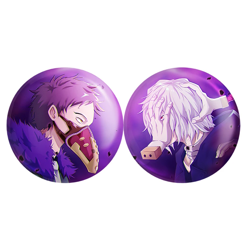 مگنت خندالو مدل انیمه آکادمی قهرمان من My Hero Academia کد A220 مجموعه 2 عددی