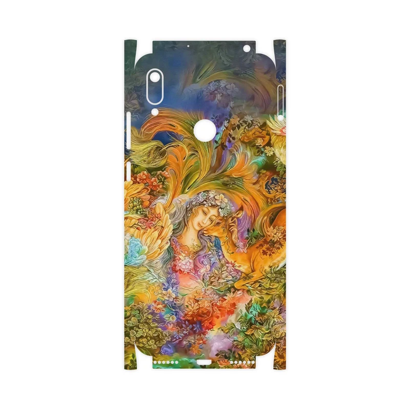 برچسب پوششی ماهوت مدل Persian miniature 3-FullSkin مناسب برای گوشی موبایل هوآوی Y6 Prime 2019