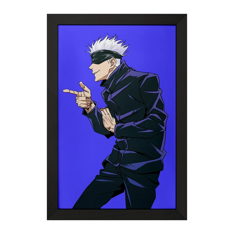 تابلو خندالو مدل گوجو ساتورو انیمه جوجوتسو کایزن کد F1572