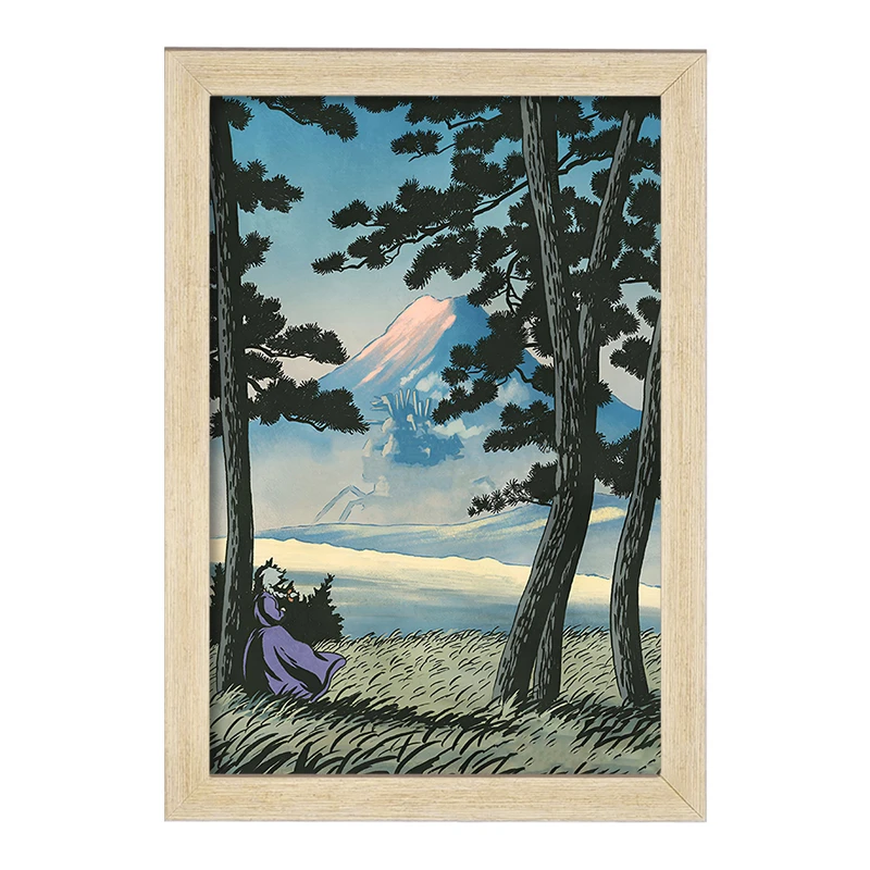 تابلو خندالو مدل انیمه قلعه متحرک هاول کد F9071