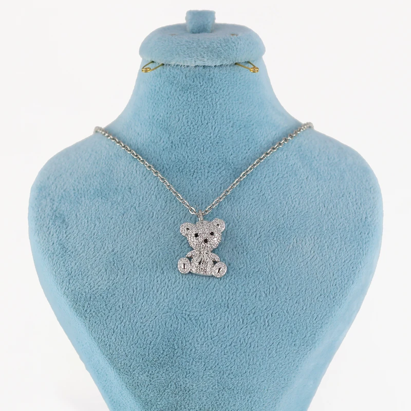 گردنبند زنانه مدل تدی کد BB474