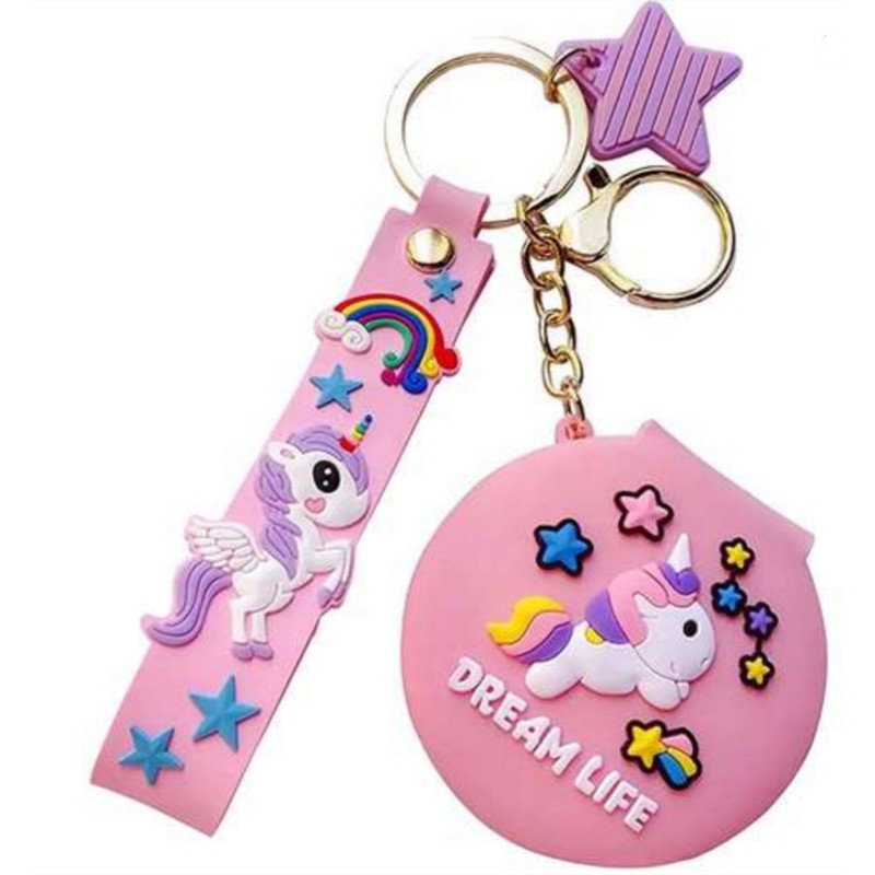 جاکلیدی دخترانه مدل آیینه سیلیکونی جاکلیدی دخترانه مدل آیینه سیلیکونی