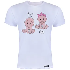 تی شرت آستین کوتاه مردانه 27 مدل Baby Boy Girl کد MH1432