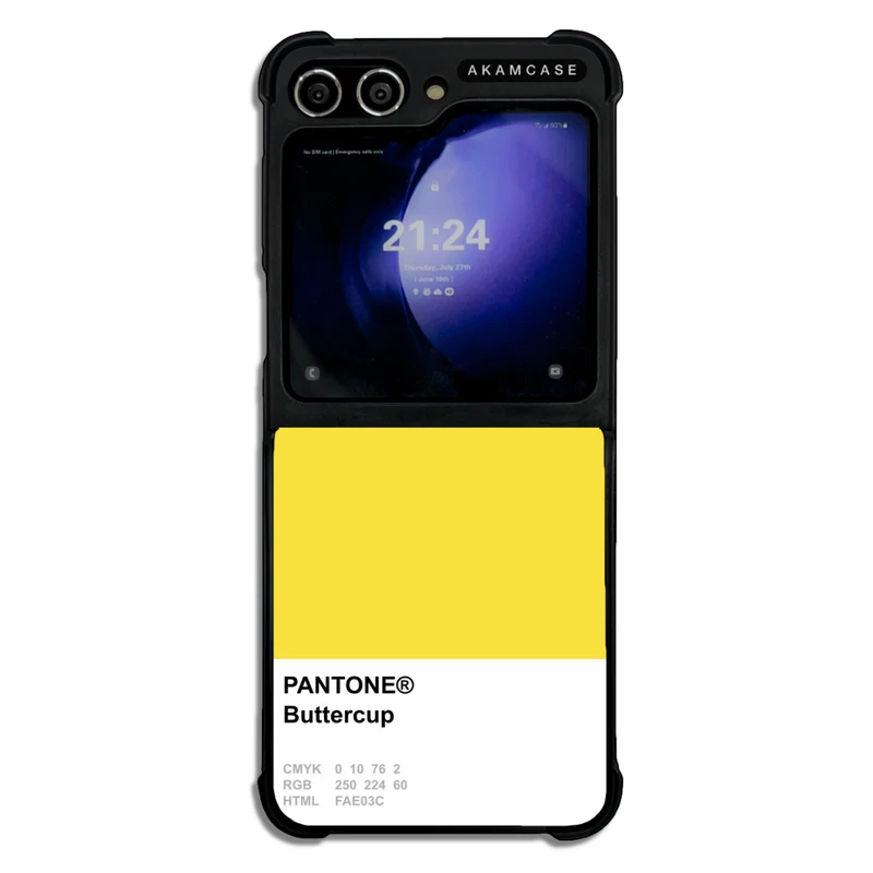 کاور آکام مدل AMC-WSGZFLIP5-PANTONE-13 مناسب برای گوشی موبایل سامسونگ Galaxy Z Flip 5