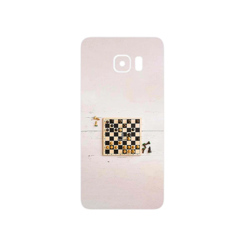 برچسب پوششی ماهوت مدل Chess مناسب برای گوشی موبایل سامسونگ Galaxy S6 Edge