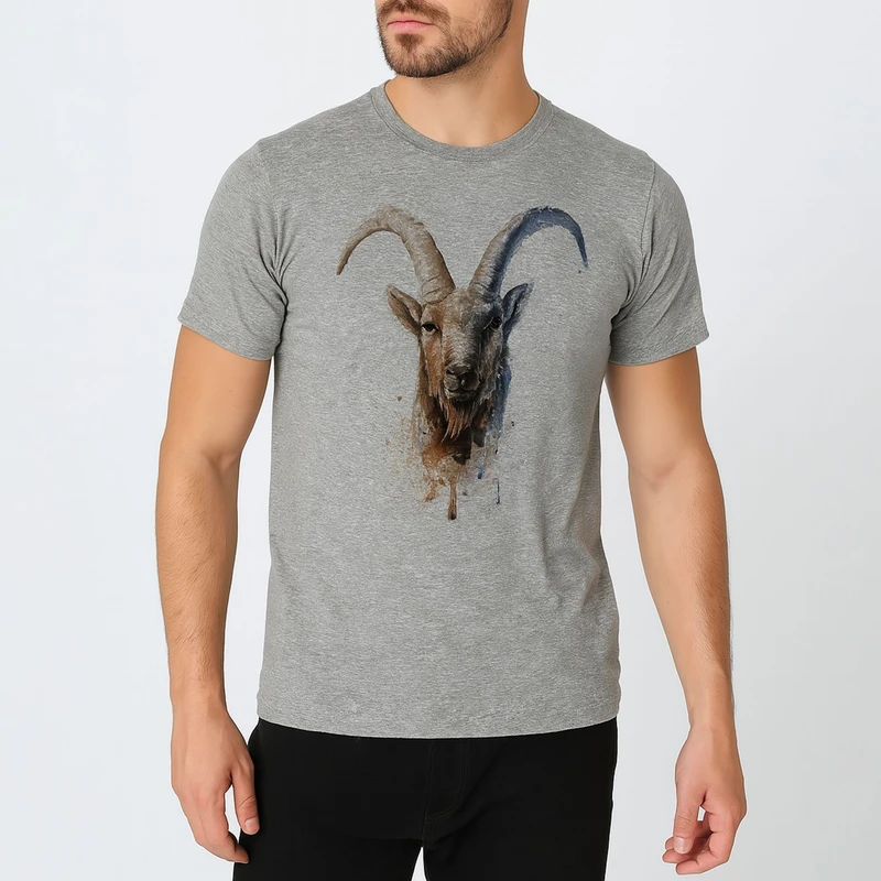 تیشرت آستین کوتاه مردانه مدل گوزن W626