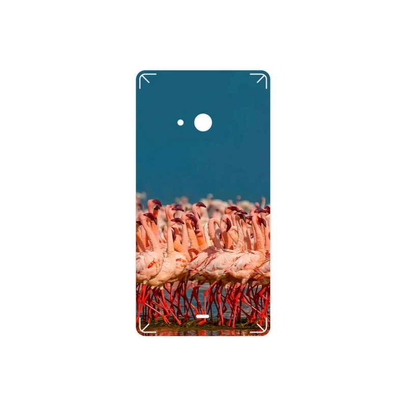 برچسب پوششی ماهوت مدل Flamingo مناسب برای گوشی موبایل مایکروسافت Lumia 540