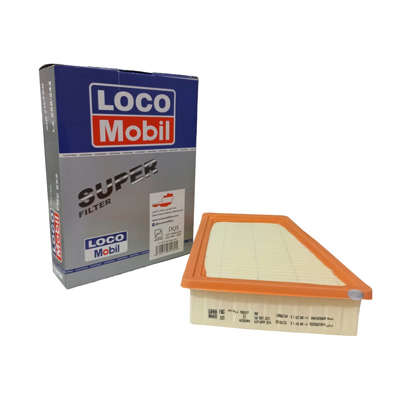 فیلتر هوا خودرو لوکوموبیل مدل 244/LA888 مناسب برای FMC SX5