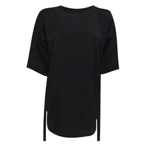 تونیک زنانه مدل آستین کیمونویی شیمر براق نخی tm-2400 رنگ مشکی