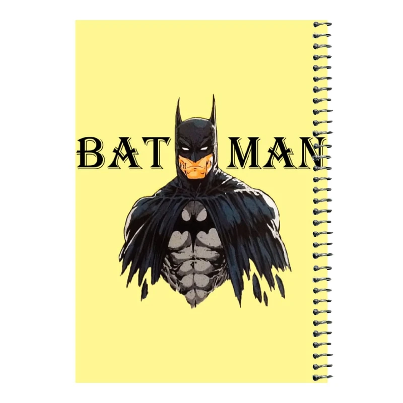 دفتر مشق 80 برگ اس جی مدل بتمن کد ۳۴    