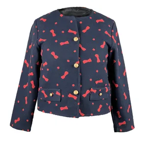 کت زنانه مدل پاپیونی کد AK1004