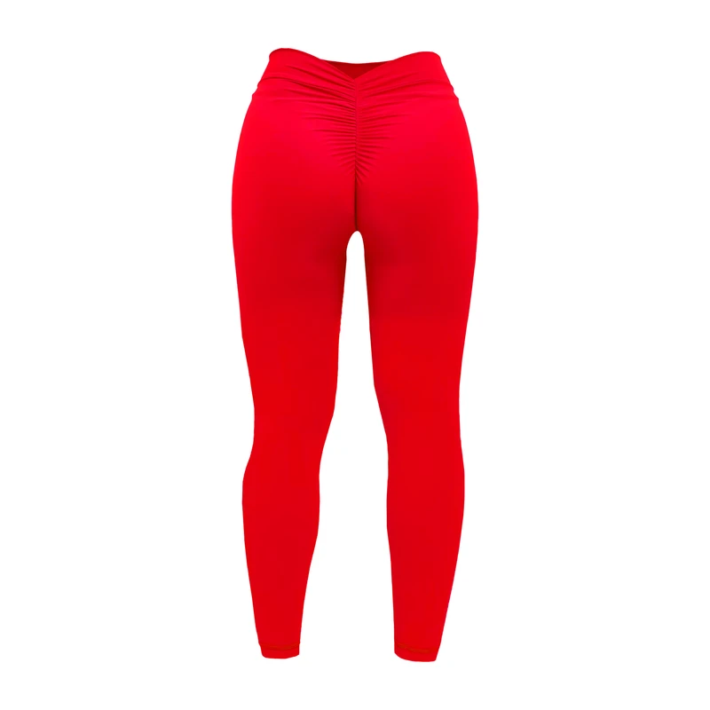 عکس شماره 3 : لگینگ ورزشی زنانه مدل فلامنت پروتزی پشت چین دار کد 12-re